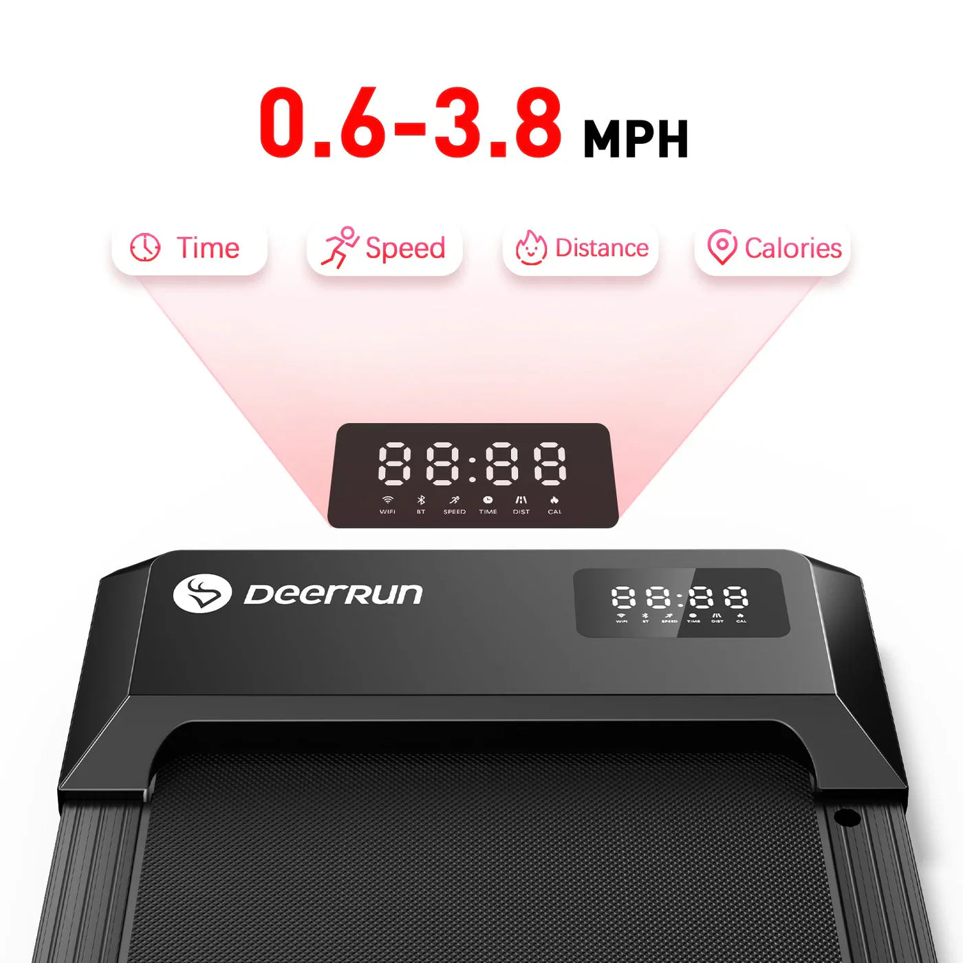 Urban Plus Smart Walking pad Treadmill with Remote Control