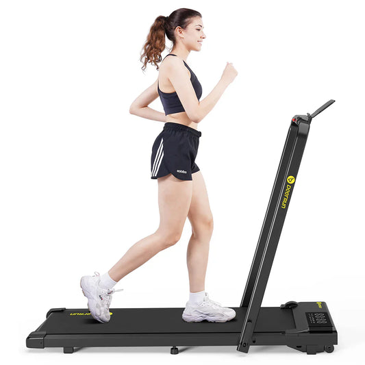 DeerRun A5 Pro Smart 2 in 1 Folding Treadmill with Handrail- 2025 New Upgrade